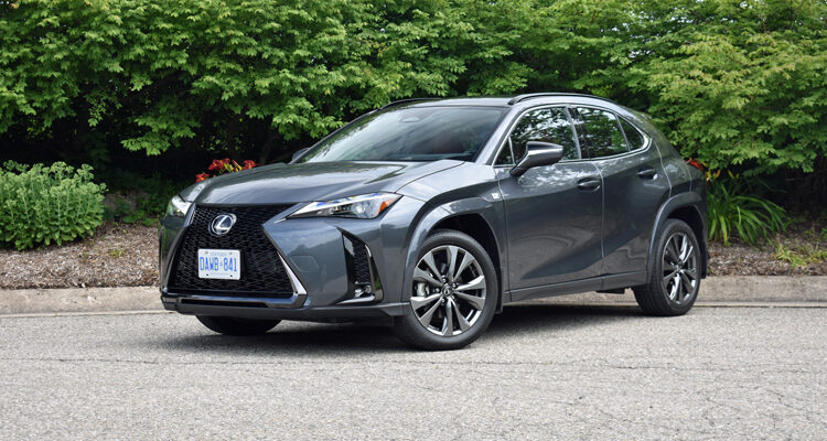 2025-Lexus-UX-300h-LF-front-three-quarters