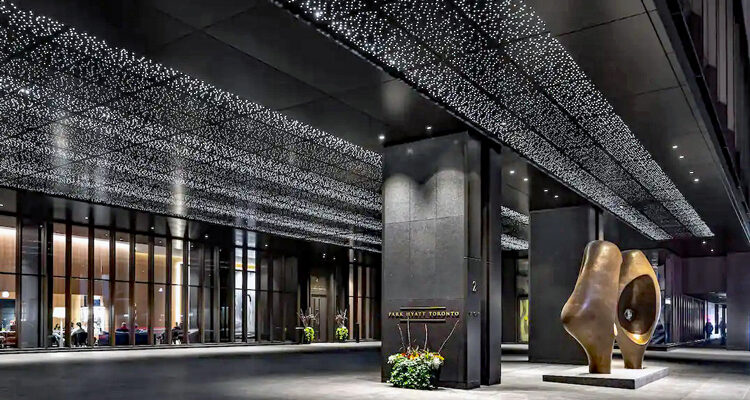 Park Hyatt Toronto front entrance